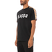 Kappa 222 Banda Deto T Shirt - Black Just For Sports