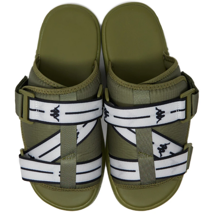 Kappa Authentic JPN Mitel 2 Sandals - Olive Green Just For Sports