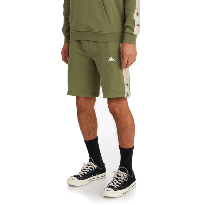Kappa Men's 222 Banda Marvzin 2 Shorts - Green Olive Just For Sports