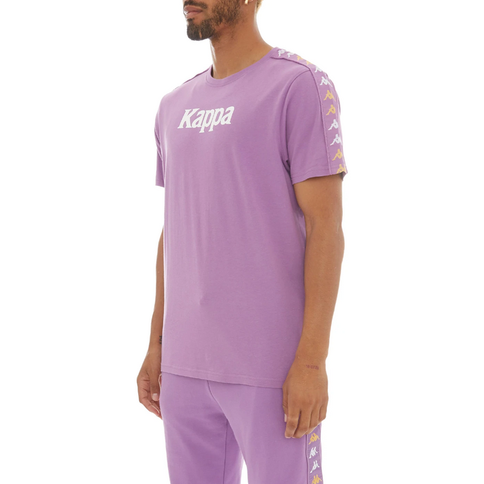 Kappa Men's Banda Bendocin T Shirt - Violet Lavender Just For Sports