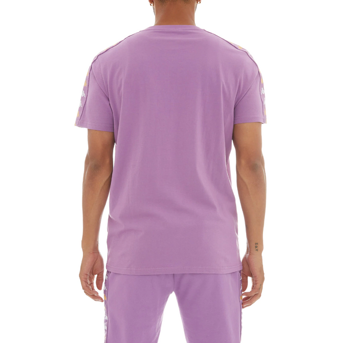 Kappa Men's Banda Bendocin T Shirt - Violet Lavender — For