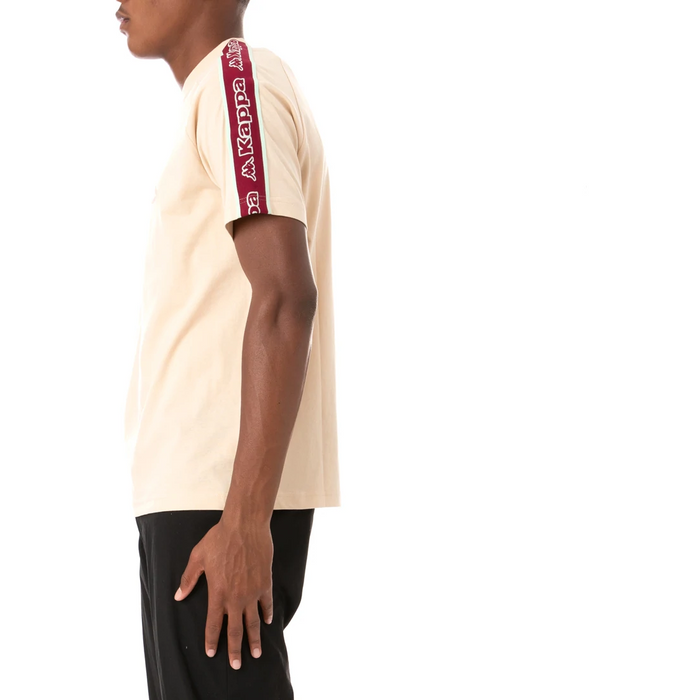 Kappa Tape Avirec 2 T Shirt - Beige — Just For Sports