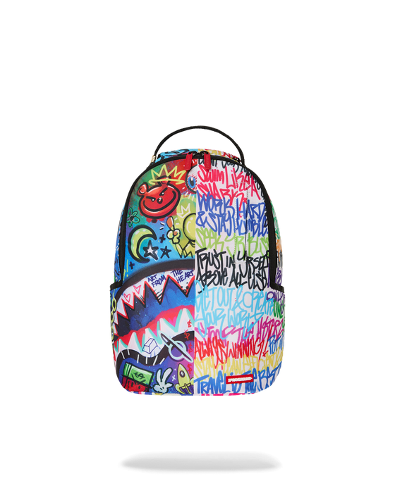Sprayground Split Scribbles Backpack Bag - Just For Sports