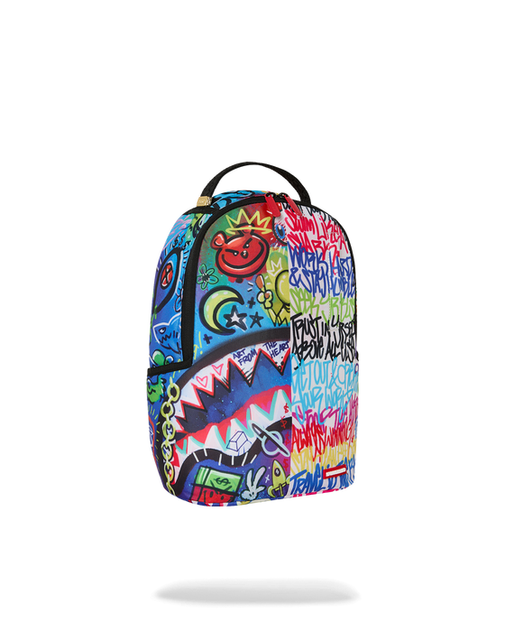 Sprayground Split Scribbles Backpack Bag - Just For Sports