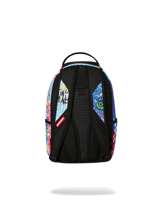 Sprayground Split Scribbles Backpack Bag - Just For Sports