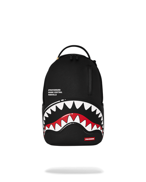 Sprayground Mini Dlx Backpack - Sharks Central Bubble Shark Bag - Just For Sports