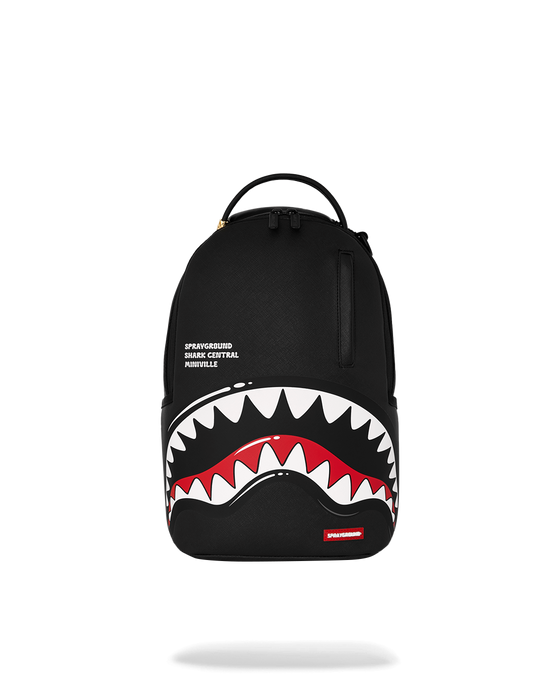 Sprayground Mini Dlx Backpack - Sharks Central Bubble Shark Bag - Just For Sports