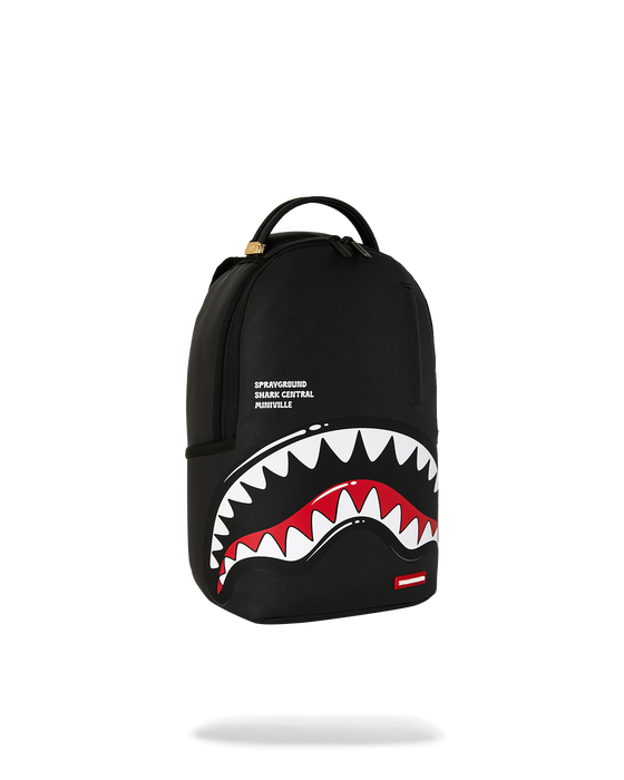 Sprayground Mini Dlx Backpack - Sharks Central Bubble Shark Bag - Just For Sports
