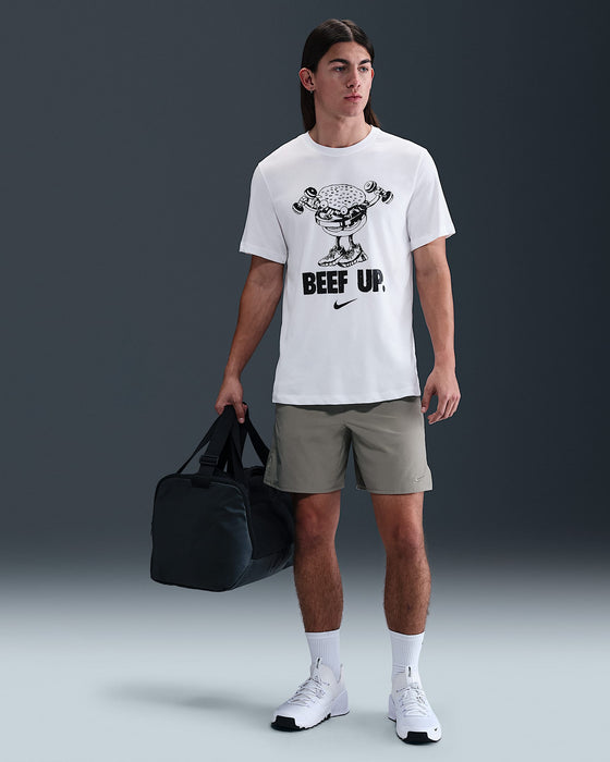 Nike Men's Dri-Fit Training Shirt - White - Just For Sports