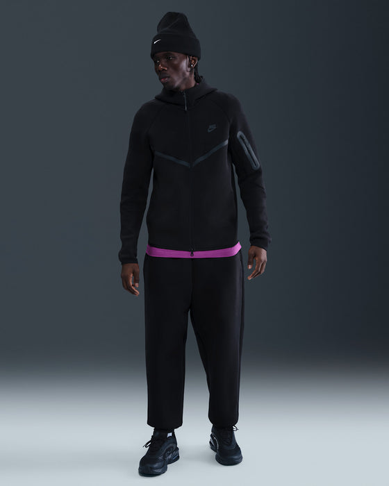 Nike Men's Tech Fleece Windrunner Full-Zip Jacket - Black - Just For Sports