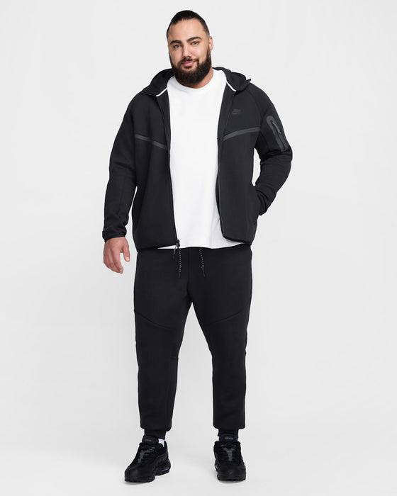 Nike Men's Tech Fleece Windrunner Full-Zip Jacket - Black - Just For Sports