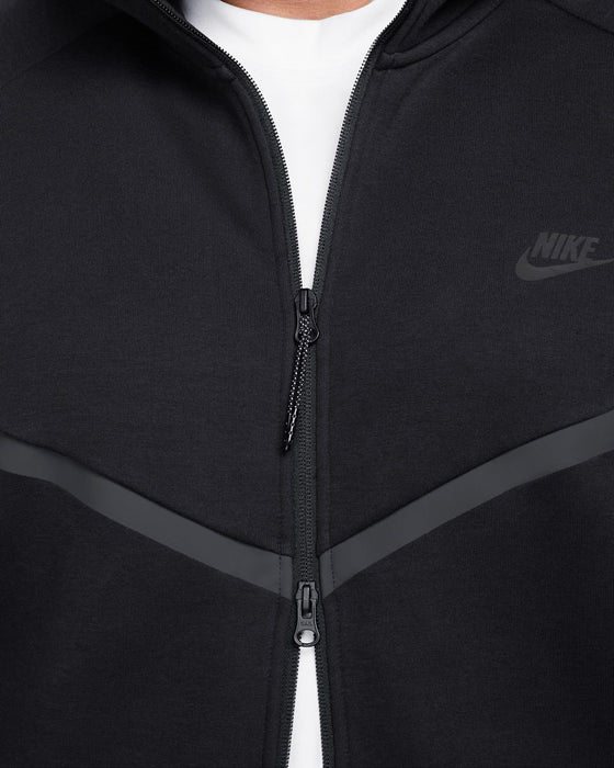 Nike Men's Tech Fleece Windrunner Full-Zip Jacket - Black - Just For Sports