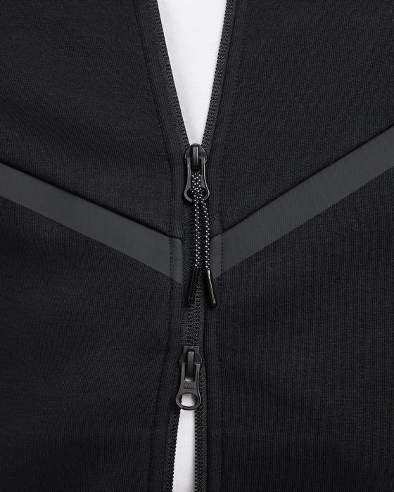 Nike Men's Tech Fleece Windrunner Full-Zip Jacket - Black - Just For Sports