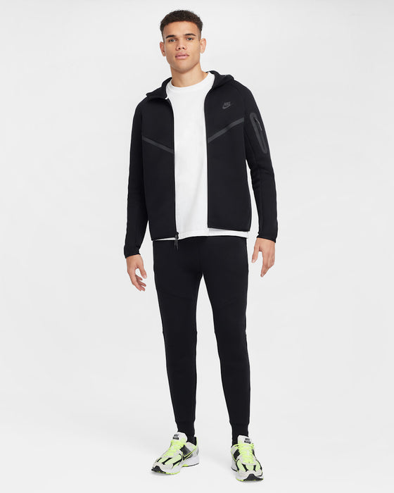 Nike Men's Tech Fleece Windrunner Full-Zip Jacket - Black - Just For Sports
