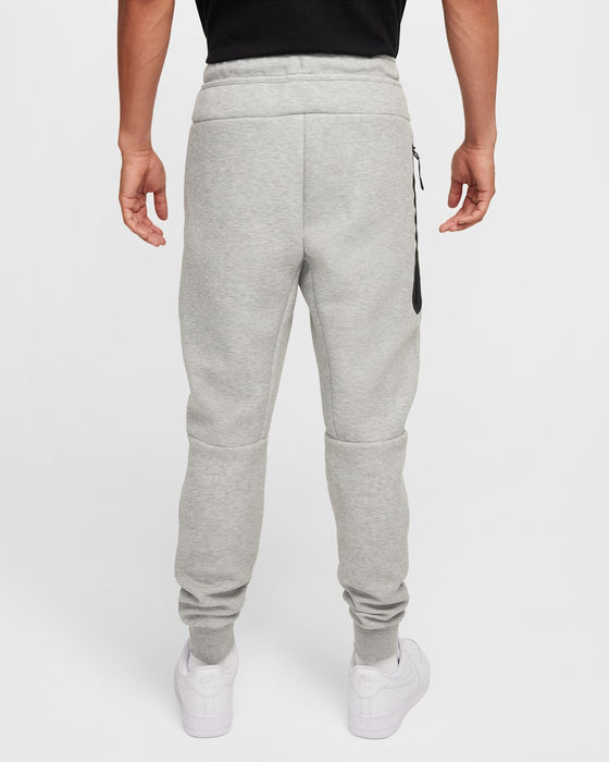 Nike Men's Tech Fleece Joggers - Dark Grey Heather / Black - Just For Sports