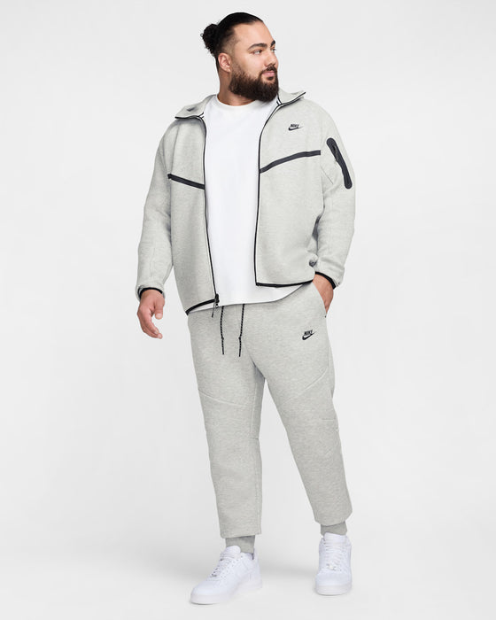 Nike Men's Tech Fleece Joggers - Dark Grey Heather / Black - Just For Sports