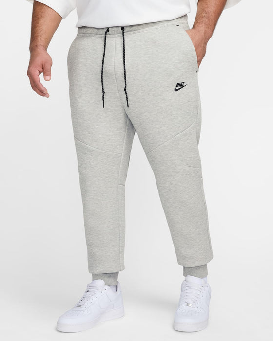 Nike Men's Tech Fleece Joggers - Dark Grey Heather / Black - Just For Sports
