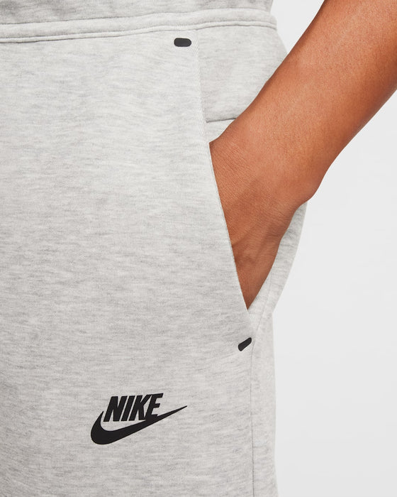 Nike Men's Tech Fleece Joggers - Dark Grey Heather / Black - Just For Sports