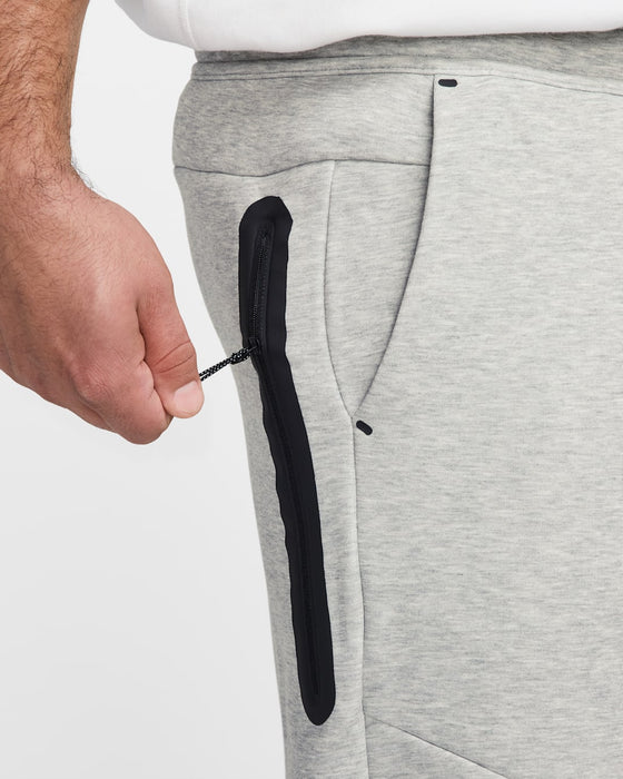 Nike Men's Tech Fleece Joggers - Dark Grey Heather / Black - Just For Sports