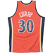 Mitchell & Ness Men's Swingman Golden State Warriors Alternate 2009-10 Stephen Curry 30 Jersey - Orange Just For Sports