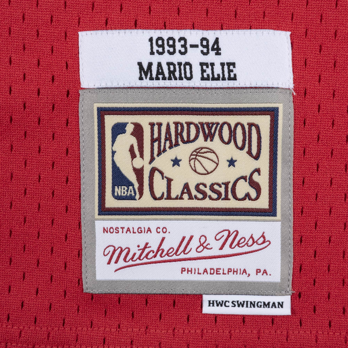 Mitchell & Ness Men's Swingman Houston Rockets 1993-94 Mario Elie 17 J —  Just For Sports