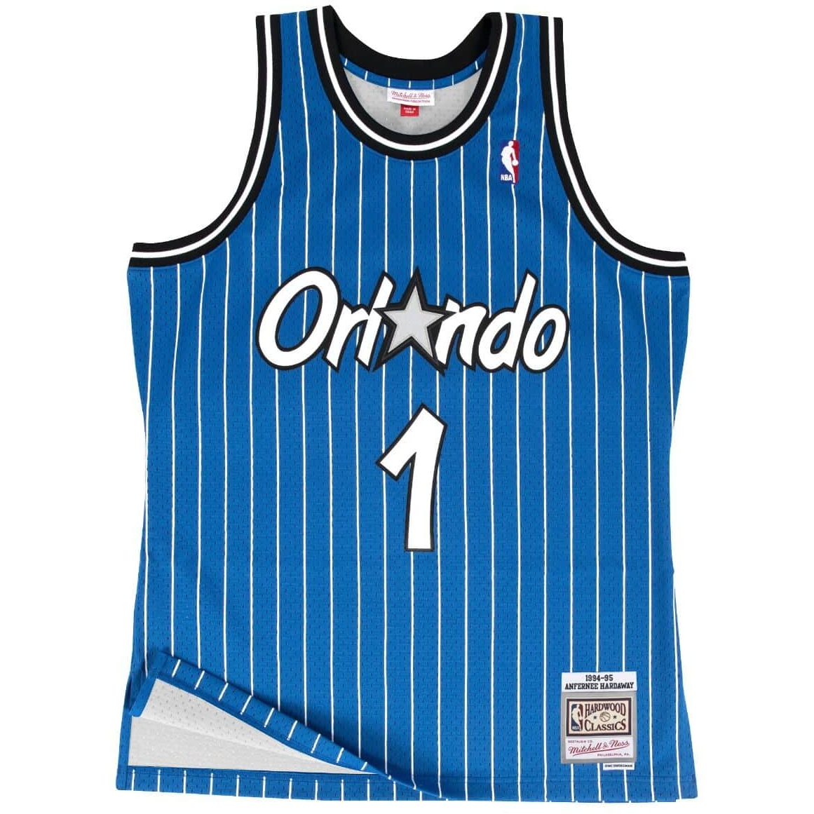 Mitchell & Ness Swingman Anfernee Hardaway Orlando Magic NBA 1993-94 Jersey, White / XL