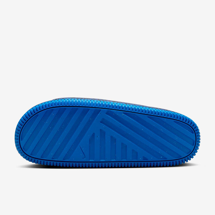 Nike Men's Calm Electric Slides - Racer Blue / Dark Obsidian