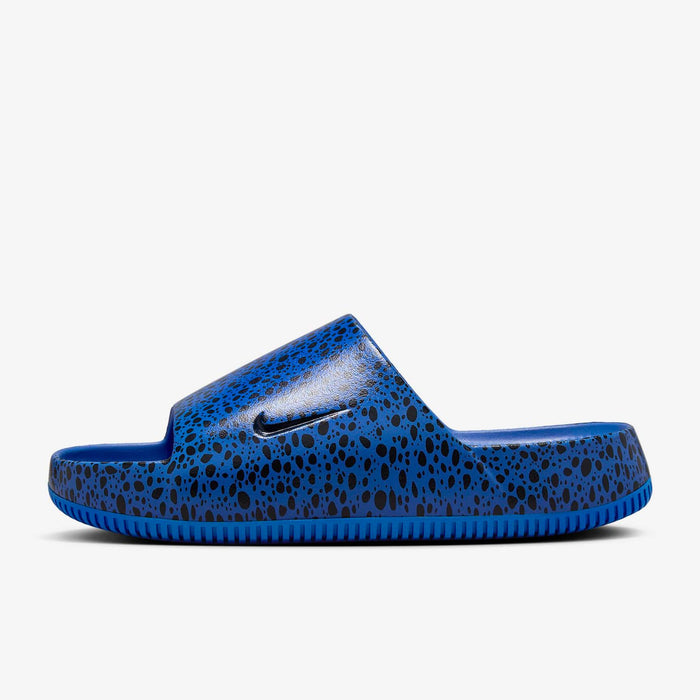 Nike Men's Calm Electric Slides - Racer Blue / Dark Obsidian