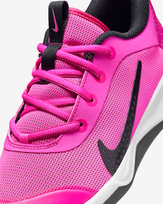 Nike Kids' Omni Multi-Court Shoes - Laser Fuchsia / Black / White