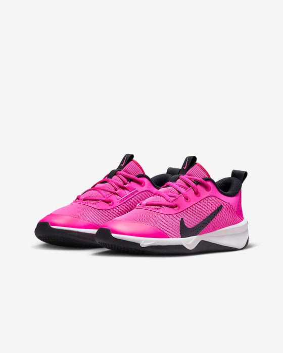 Nike Kids' Omni Multi-Court Shoes - Laser Fuchsia / Black / White