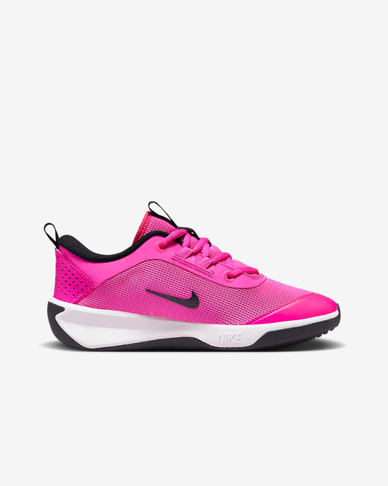 Nike Kids' Omni Multi-Court Shoes - Laser Fuchsia / Black / White