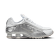 Nike Men's Nike Shox R4 Shoes - White / Bright Crimson / Metallic Silver