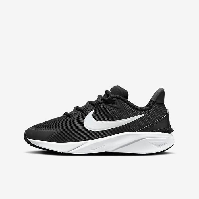 Nike Kid's Star Runner 4 Shoes - Black / White