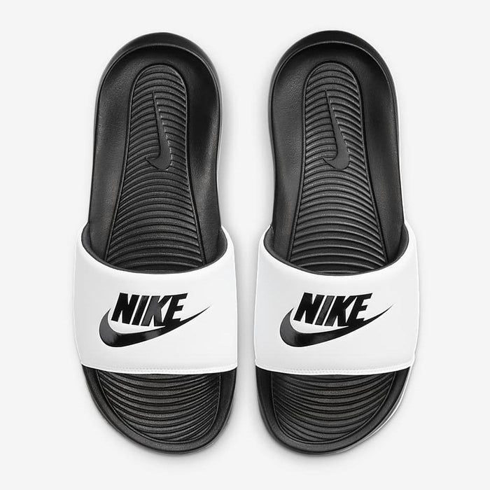 Nike Men's Victori One Slides - Black / White / Black