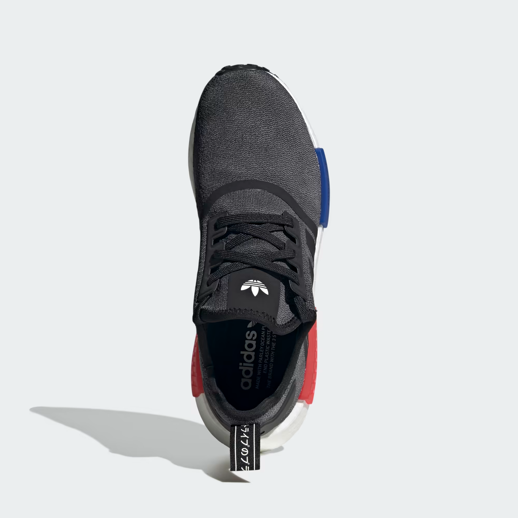 Adidas Men's NMD R1 Shoes - Core Black / Semi Lucid Blue / Glory Red ...