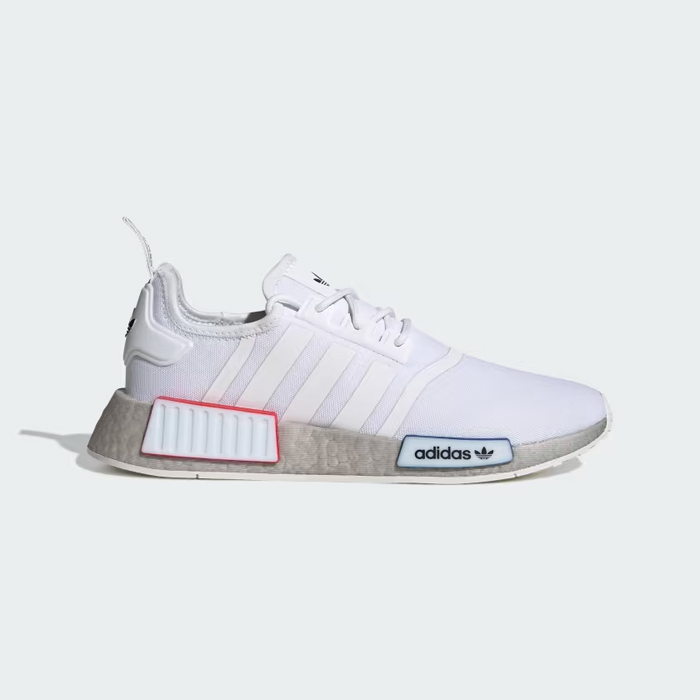 alligevel Gå tilbage hjort Adidas Men's NMD R1 Shoes - Cloud White / Cloud White / Grey One — Just For  Sports
