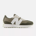 New Balance Men's 327 Shoes - Military Green / White Just For Sports