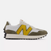 New Balance Men's 327 Shoes - White / Varsity Gold Just For Sports
