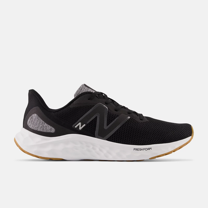 New Balance Men s Fresh Foam Arishi v4 Shoes Black Silver Metallic Gum