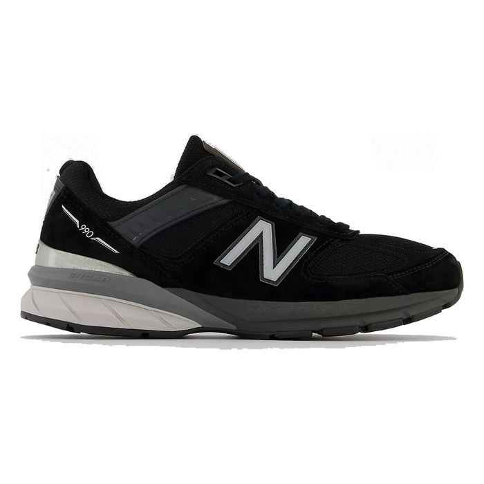New Balance Men's Made in US 990 v5 Shoes - Black / Silver
