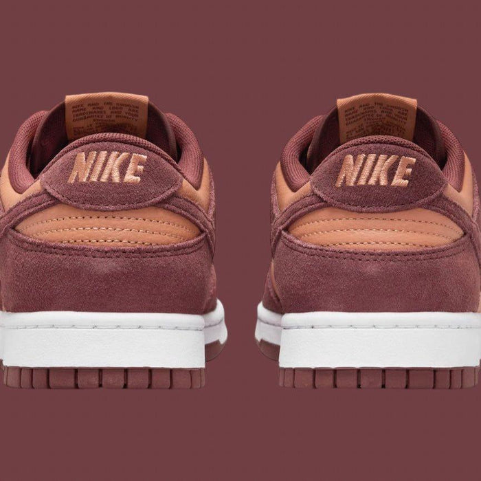 Nike Men's Dunk Low Se Shoes - Amber Brown / Dark Pony / White