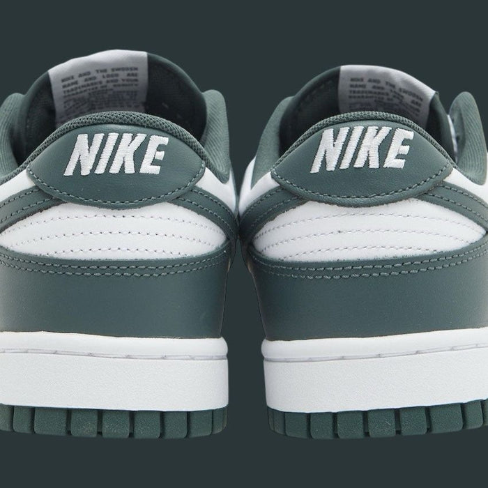 Nike Men's Dunk Low Shoes - White / Vintage Green