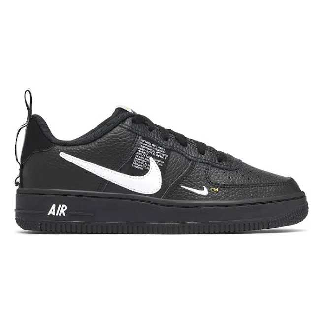 Altijd Echt Vooruitzien Nike Kid's Air Force 1 LV8 Utility Shoes - Black / White — Just For Sports