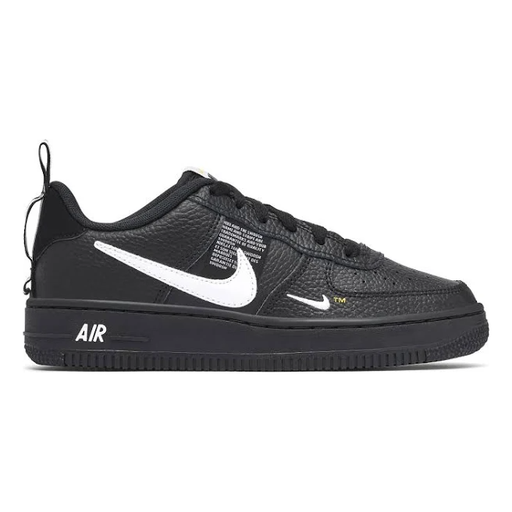 Nike Kid s Air Force 1 LV8 Utility Shoes Black White