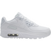 Nike Kid's Air Max 90 LTR Shoes - White / Pink Foam Just For Sports