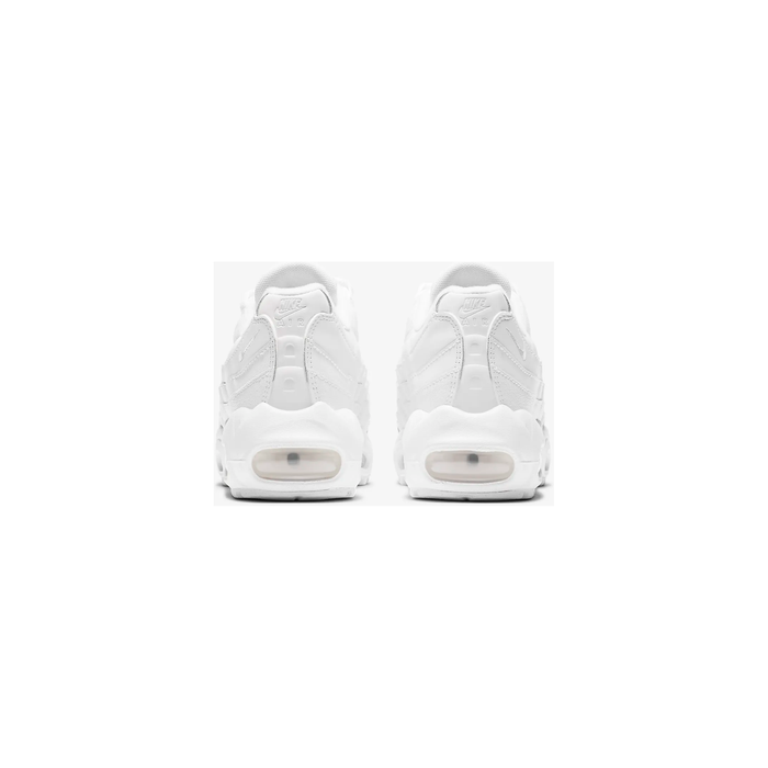 Nike Kid's Air Max 95 Recraft Shoes - All White Just For Sports