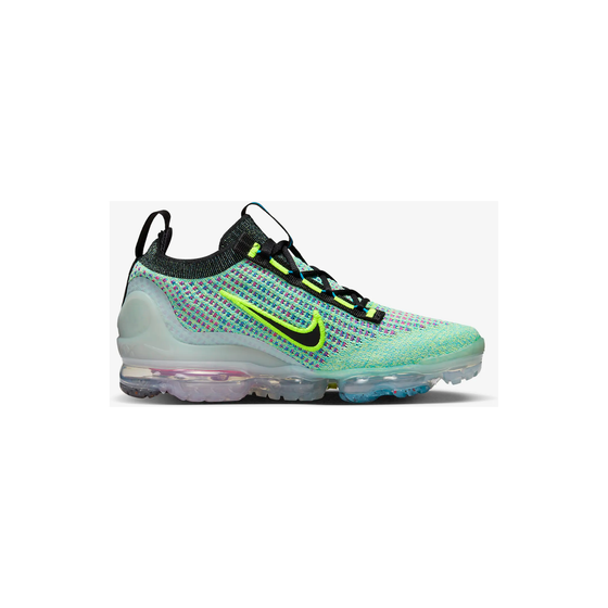 Nike Kid's Air VaporMax 2021 Flyknit Next Nature Shoes - Volt / Photo — For Sports