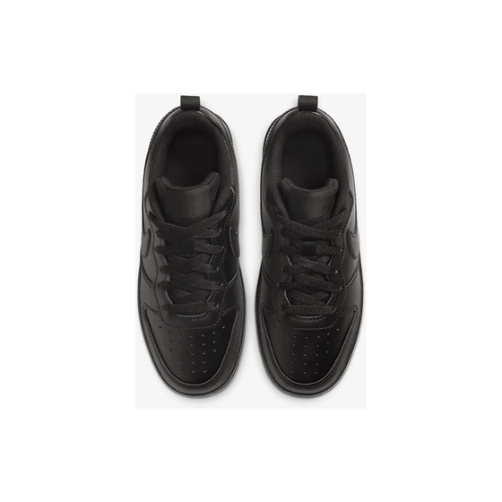 Nike Kid's Court Borough Low 2 Shoes - All Black Just For Sports