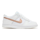 Nike Kids' Dunk Low GS Shoes - Summit White / Metallic Red Bronze