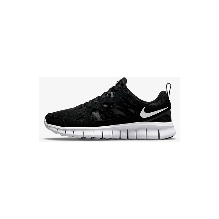 Nike Kid's Free Run 2 Shoes - Black / Dark Grey / White Just For Sports